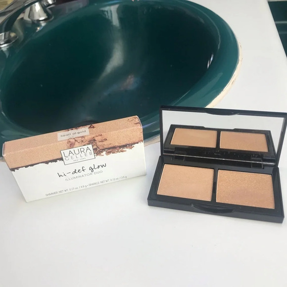 NIB LAURA GELLER HI DEF HIGHLIGHTER DUO - Picture 1 of 4